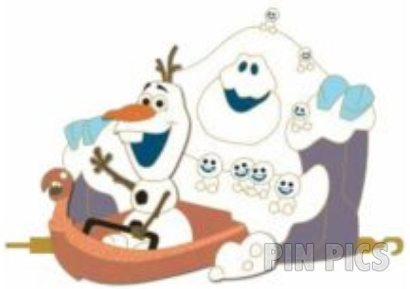 WDW - Olaf and Snowgies - Frozen Ever After - Parades - December