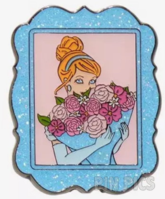 Loungefly - Ariel - Princess Portraits in Glitter Frames Set - Floral Bouquet - Little Mermaid - Hot Topic