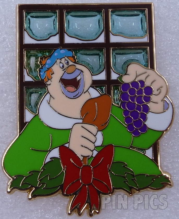 Willie the Giant - Ghost of Christmas Present - Advent Calendar - Mickey's Christmas Carol - Stained Glass