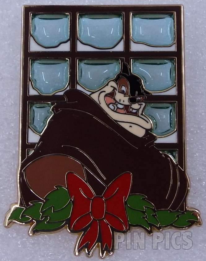 Pete - Ghost of Christmas Future - Advent Calendar - Mickey's Christmas Carol - Stained Glass