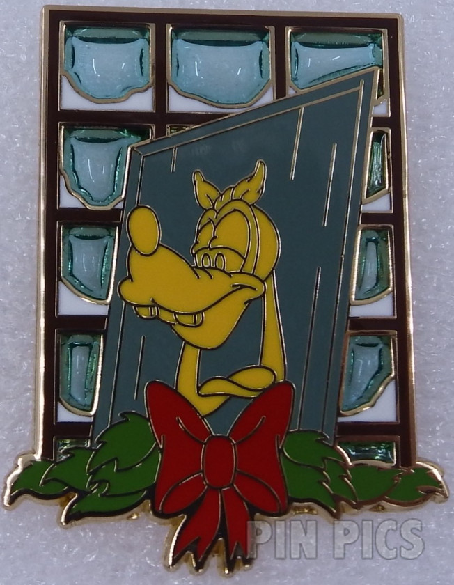 Goofy - Marley's Ghost Door Knocker - Advent Calendar - Mickey's Christmas Carol - Stained Glass