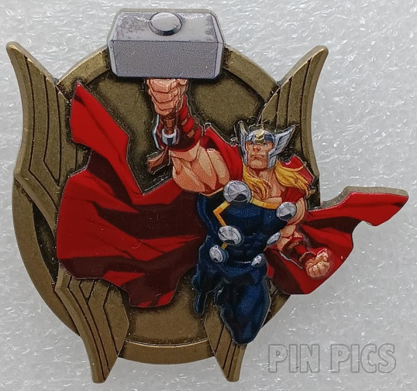 Thor - Wielding Mjolnir Hammer - Avengers - Marvel