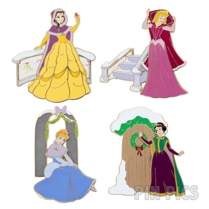 PALM - Belle, Aurora, Cinderella, Snow White - Winter Princess Series - Jumbo