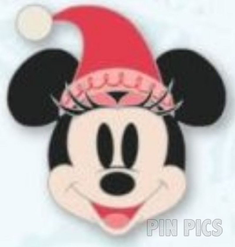 DLP - Minnie Head - Wearing Elf Hat - Christmas 2024