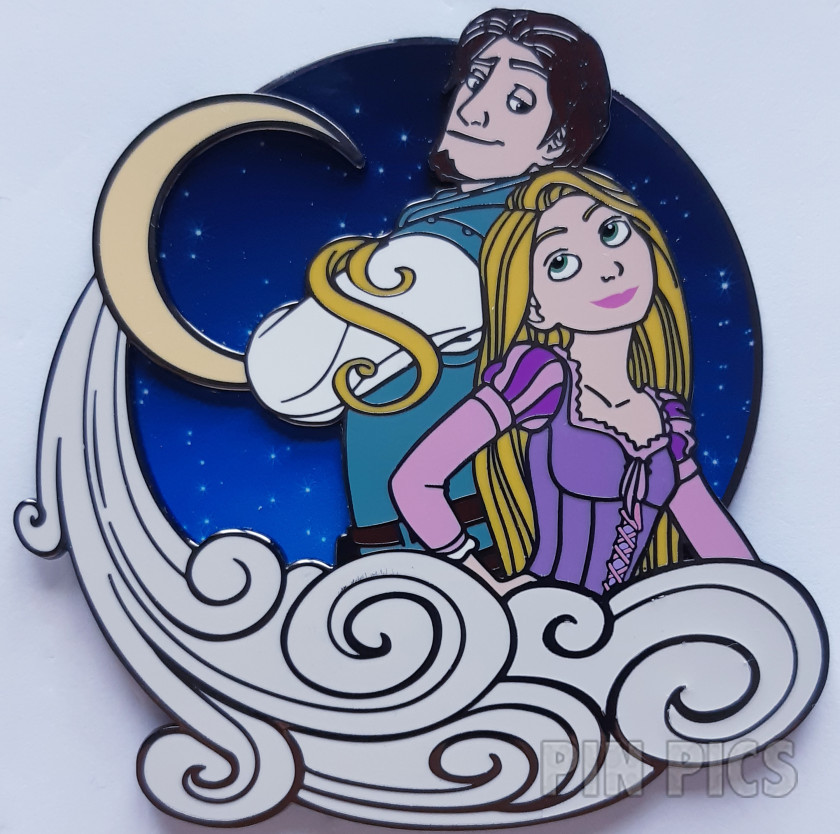 DLP - Flynn and Rapunzel - Moon - Tangled