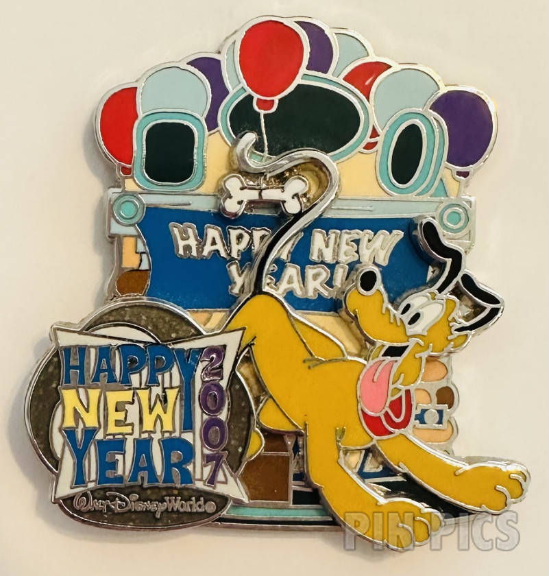 WDW - Pluto - Happy New Year 2007 - Pre-Production First Sample