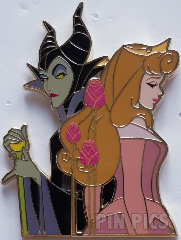 DLP - Aurora and Maleficent  - Standing Back to Back - Sleeping Beauty