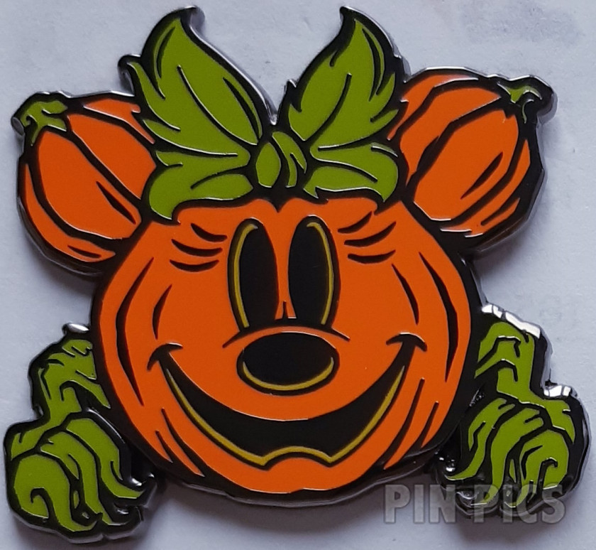 DLP - Minnie Mouse - Pumpkin Head - Halloween