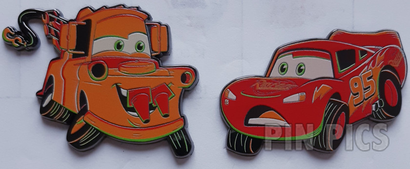 DLP - Mater and Lightning McQueen Set - Halloween - Cars - Pixar