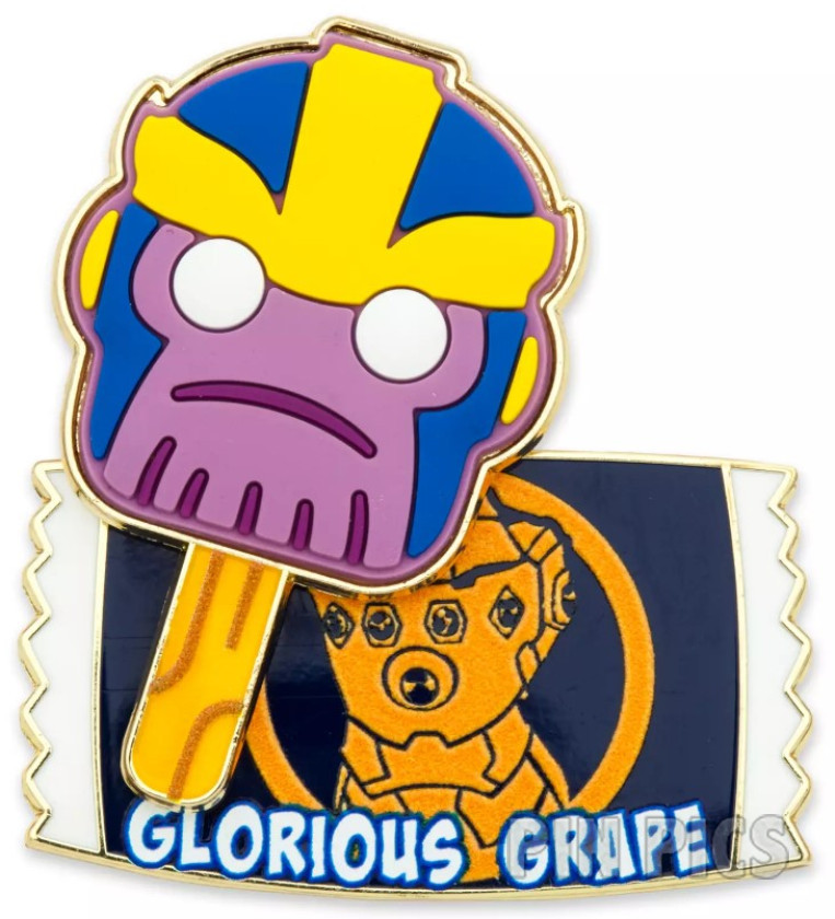 DIS - Thanos - Marvel Superpower Pops - Glorious Grape - Scented Free-D