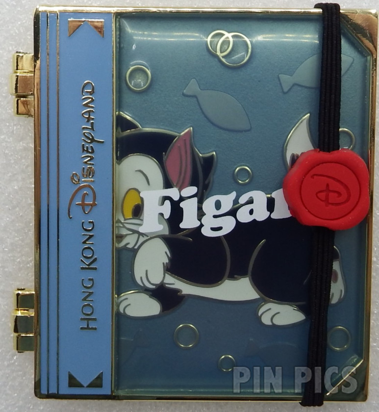 HKDL - Figaro - Jumbo Book with Seal - Hinged