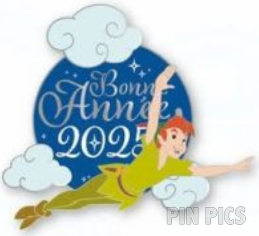 DLP - Peter Pan - Flying Through Sky - Bonne Annee 2025 - New Year