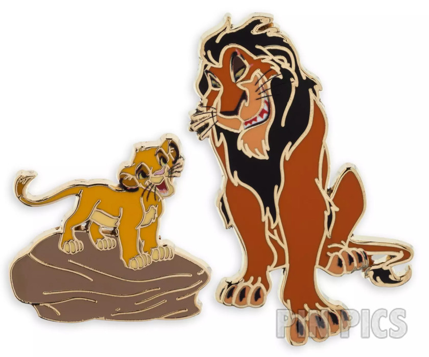 Simba and Scar Set - 30th Anniversary - Lion King