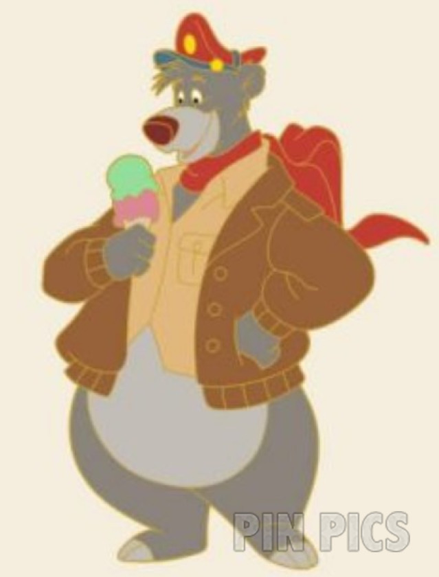 DSSH - Baloo - Ice Cream Cone - Pin Trader's Delight - GWP - Talespin