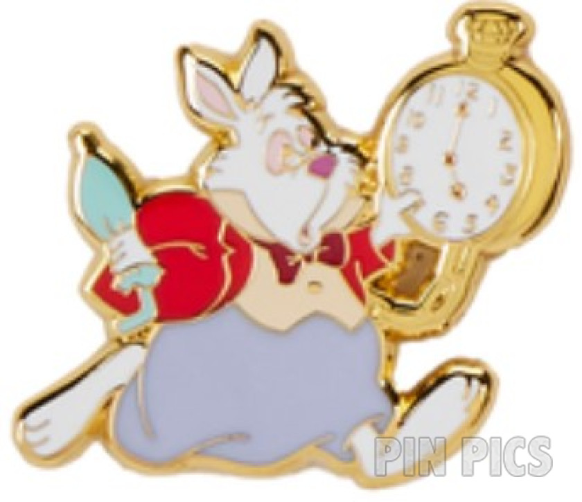 Loungefly - White Rabbit - Running with His Pocket Watch - Alice in Wonderland Unbirthday - Mystery