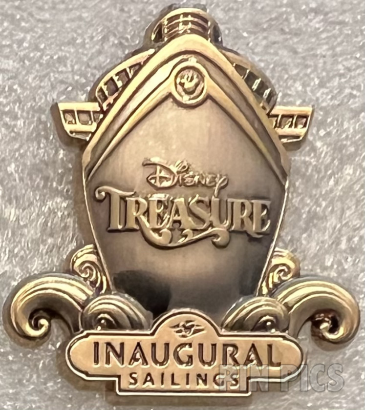 DCL - Disney Treasure - Inaugural Sailings Logo - Cruise Ship