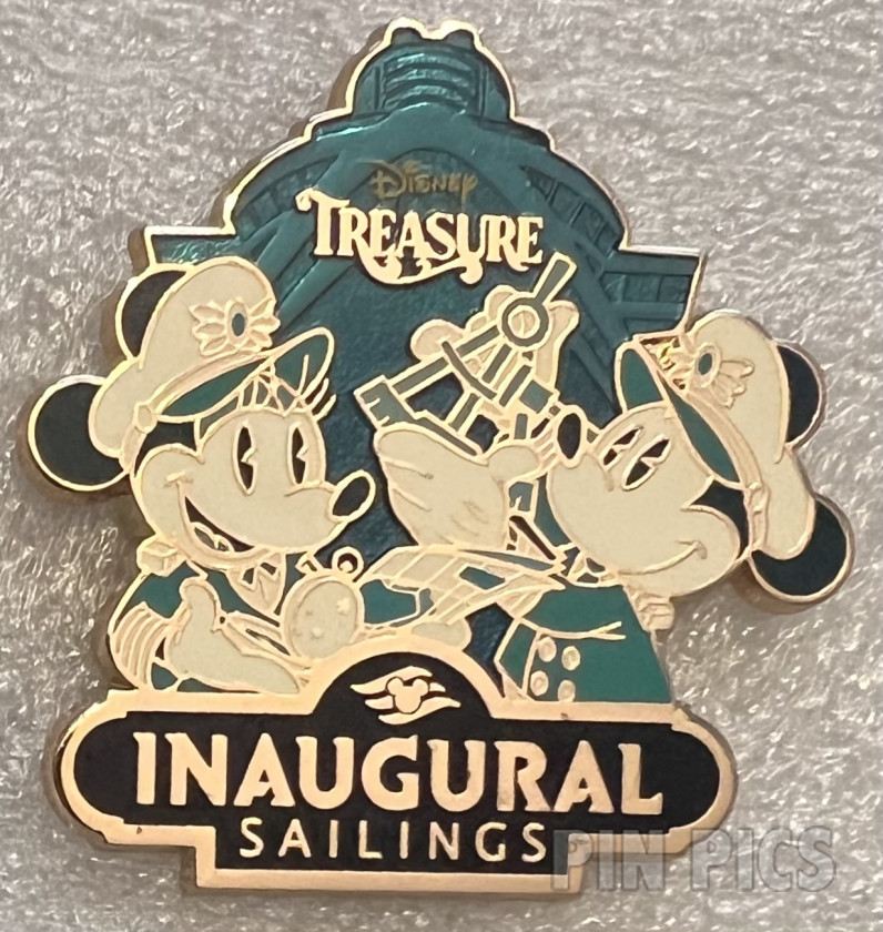 DCL - Captains Mickey and Minnie - Disney Treasure - Inaugural Sailings