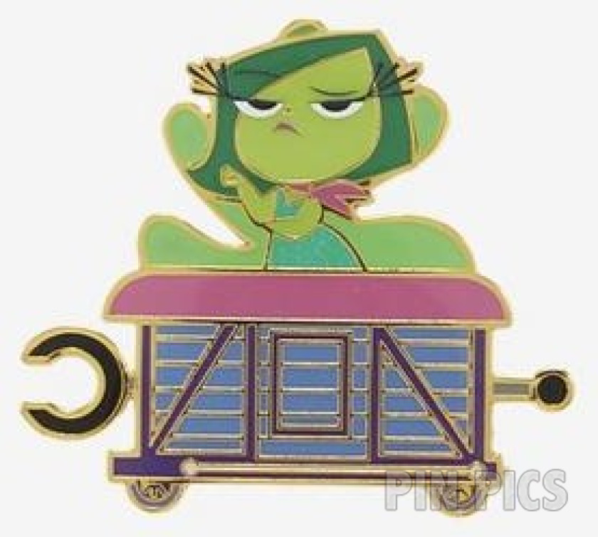 BoxLunch - Disgust - Riding in Boxcar - Inside Out 2 Emotions Train - Mystery - Pixar