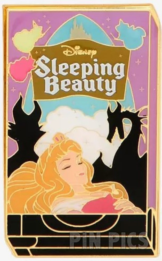 Loungefly - Aurora and Maleficent - Sleeping Beauty Princess VHS - Mystery - BoxLunch