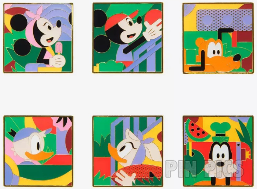 Loungefly - Mickey and Friends Artwork Set - Mystery - BoxLunch