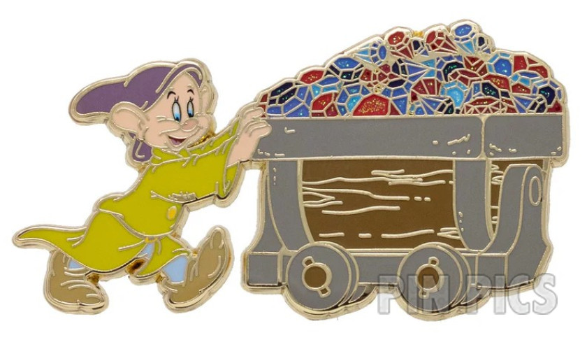 PALM - Dopey - Mine Cart - Snow White and the Seven Dwarfs