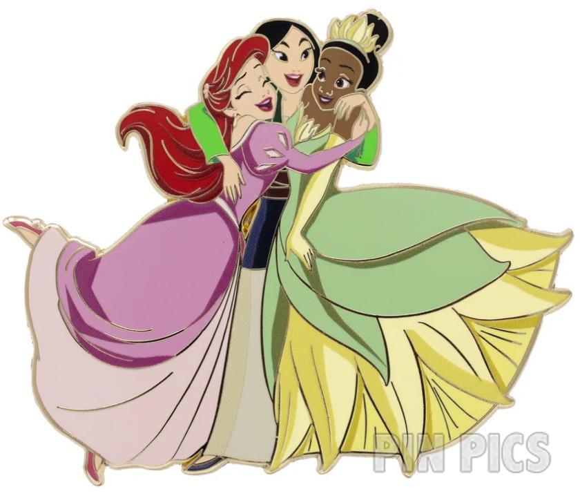 PALM - Ariel, Mulan, Tiana - Royal Hug - Jumbo