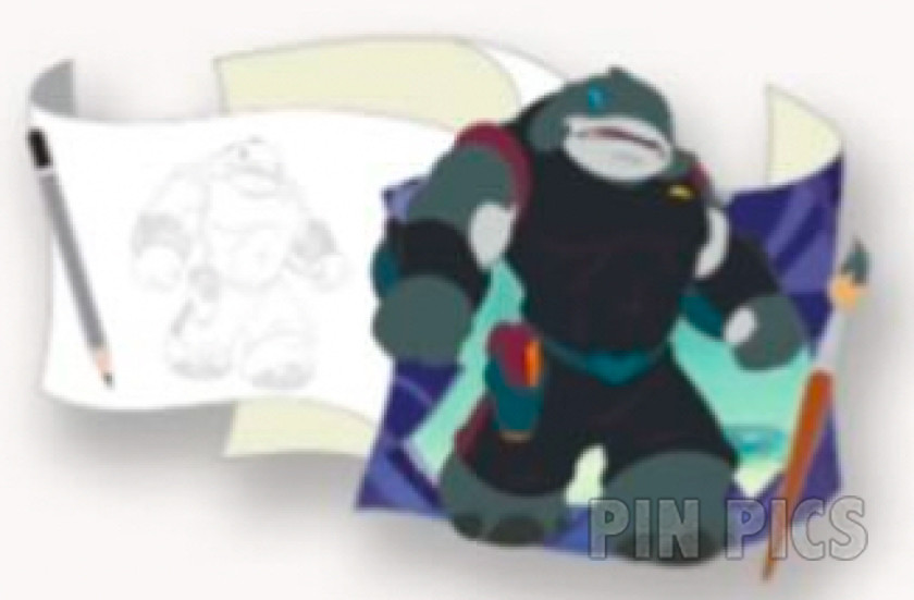 WDI - Captain Gantu - Off the Page - Villains Series 2 - Lilo and Stitch