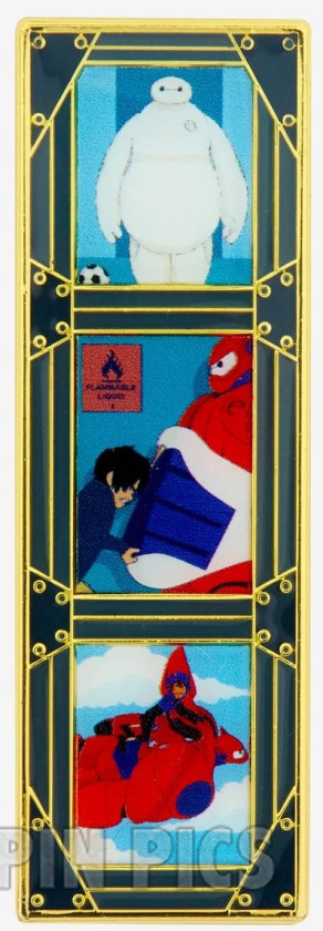 Loungefly - Baymax and Hiro Hamada - Picture Film Strip - Big Hero 6 - BoxLunch