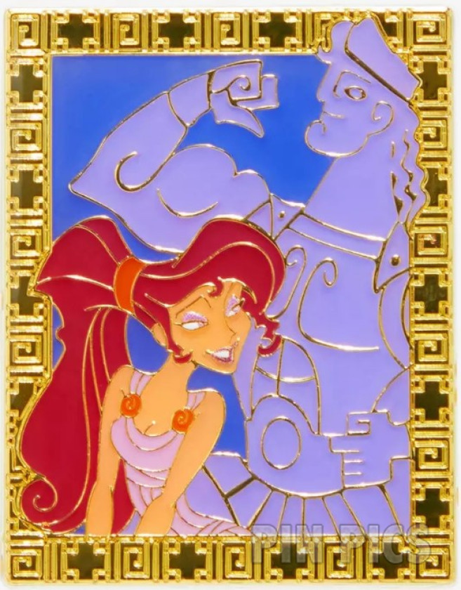 Loungefly - Megara and Hercules - Gold Frame - BoxLunch