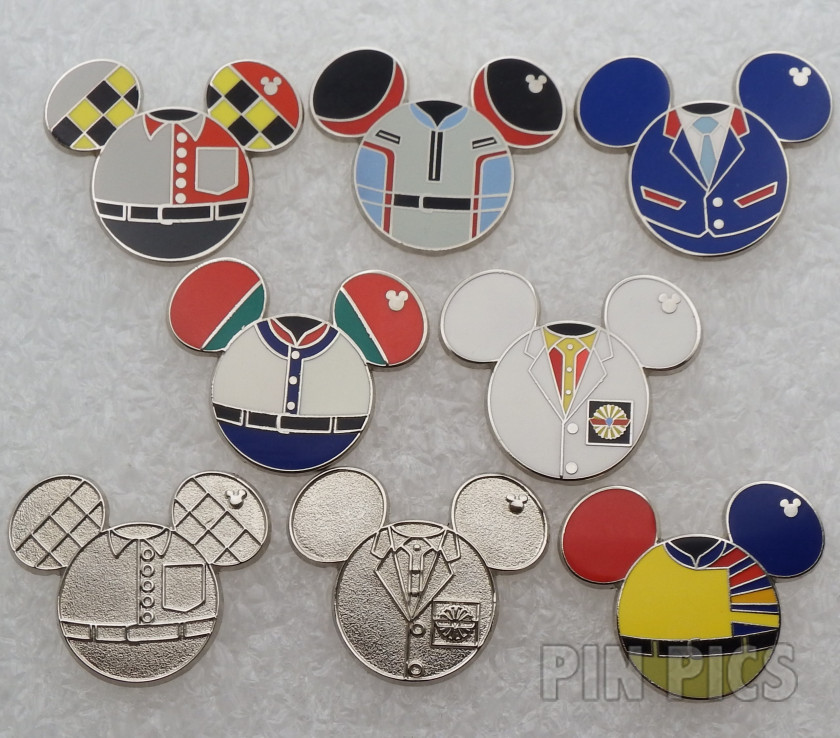 WDW - EPCOT Cast Uniforms Set - Hidden Mickey 2013