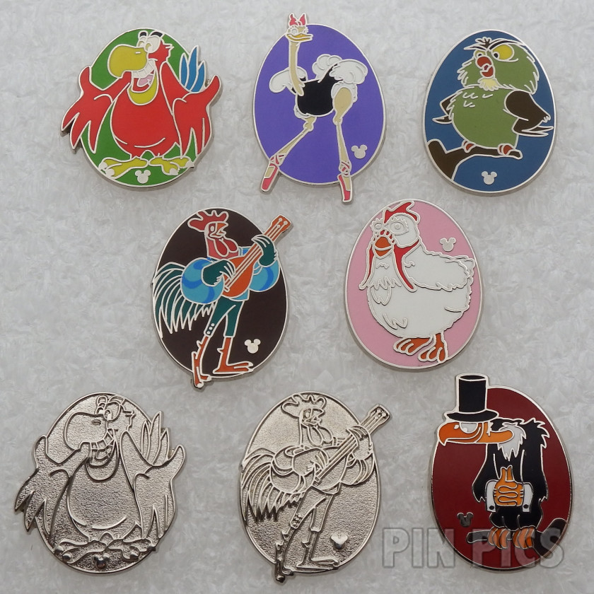 WDW - Disney Birds Set - Hidden Mickey 2013