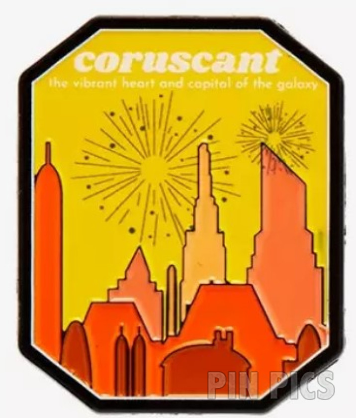 Hot Topic - Coruscant - Star Wars Planets - Mystery -  Vibrant Heart and Capitol of the Galaxy