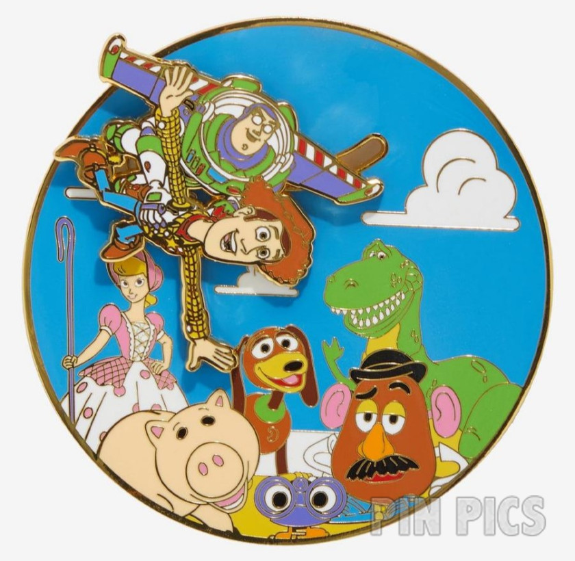 Loungefly - Buzz, Woody, Bo Peep, Hamm, Slinky Dog, Mr Potato Head - Jumbo - Toy Story - Pixar