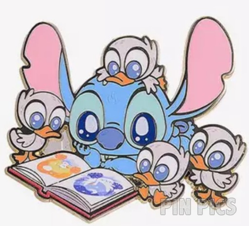 Our Universe - Stitch and Ducklings - Reading Book - Baby Stitch at Play - Mystery - BoxLunch