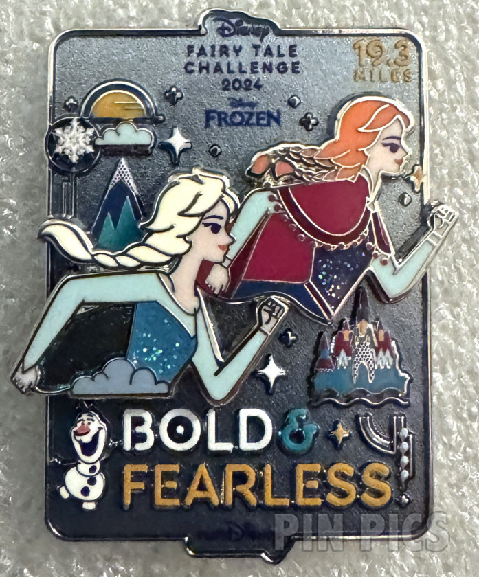 WDW - Elsa, Anna, Olaf, Arendelle - Bold and Fearless - Fairy Tale Challenge 2024 - 19.3 Miles - runDisney - Frozen