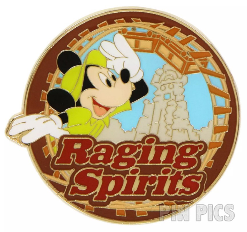 Japan - Mickey Mouse - Raging Spirits Roller Coaster - TDR