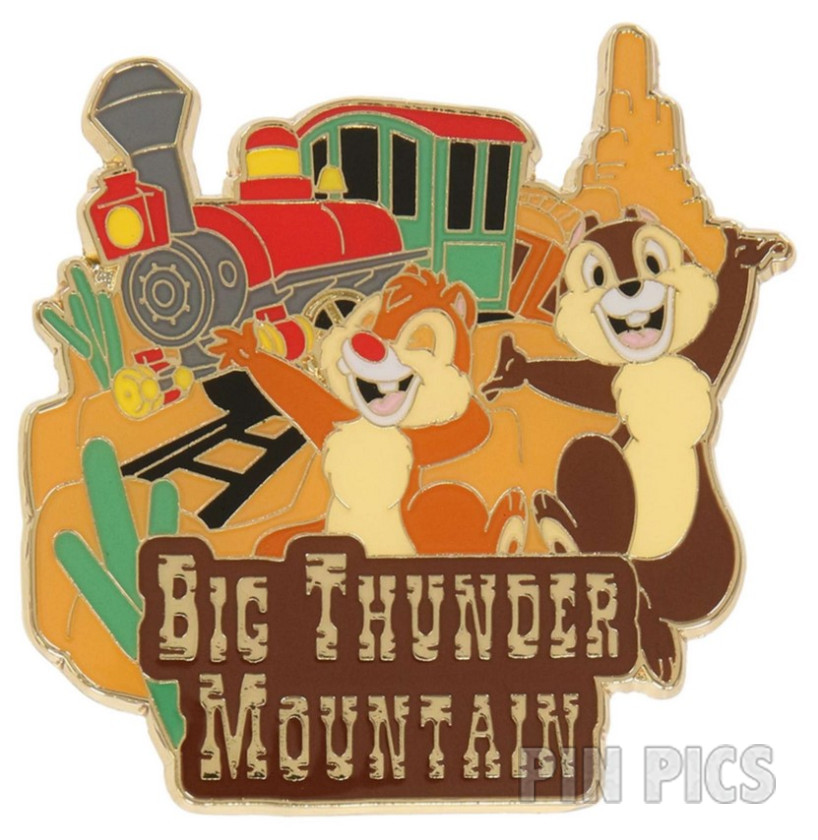 Japan - Chip and Dale - Big Thunder Mountain Railroad - TDR