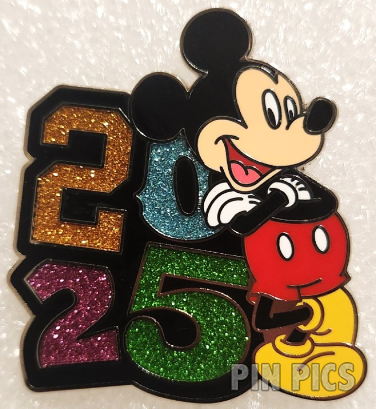 Mickey Mouse - Leaning - Dated 2025