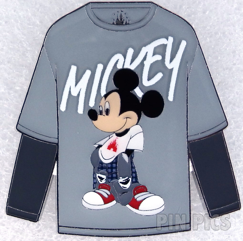 SDR - Mickey Mouse - Double Layer Long Sleeve Tee Shirts