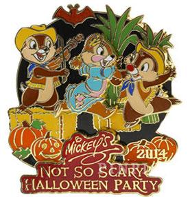 WDW - MNSSHP 2014 - Chip, Dale, and Clarice
