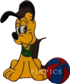 ProPin - Shy Pluto Puppy with Ball from the Mickey & Donald und ihre Freunde! Series
