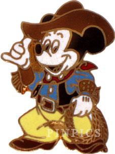 Cowboy Mickey Mickey with Lariat (Post Version)