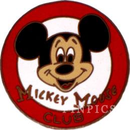 Older Mickey Mouse Club Copper Metal