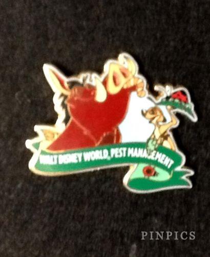 WDW - AP - Pumbaa and Timon - Cast Exclusive 2004 Pest Management