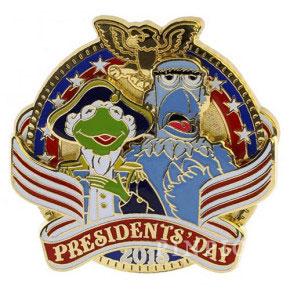 President’s Day 2015 - Kermit and Sam Eagle