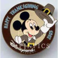 DLR - Happy Thanksgiving 2003 (Pilgrim Mickey) (AP)