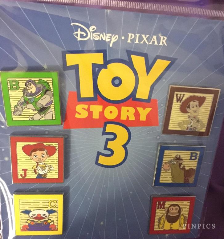 Toy Story 3 Mini-Pin Set
