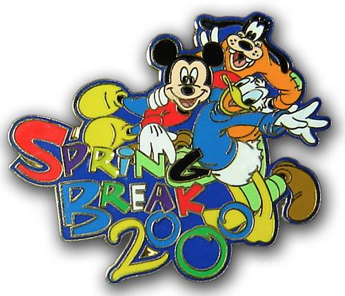WDW - Mickey, Goofy & Donald - Spring Break 2000