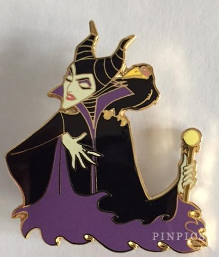 Disney Auctions - Maleficent with Diablo on Shoulder #3 - Gold Metal Artist's Proof 