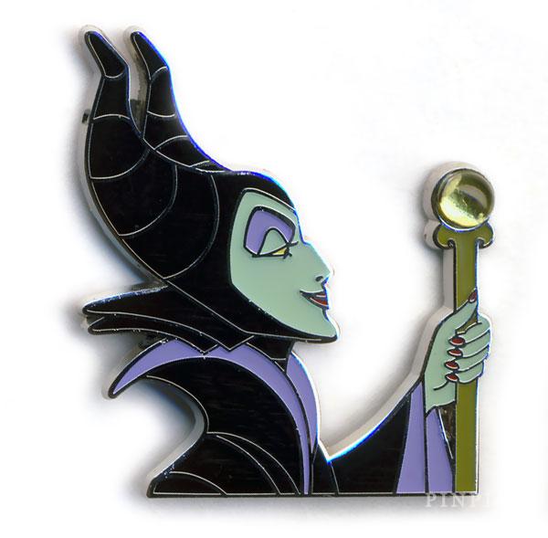 Maleficent holding Staff with Stone